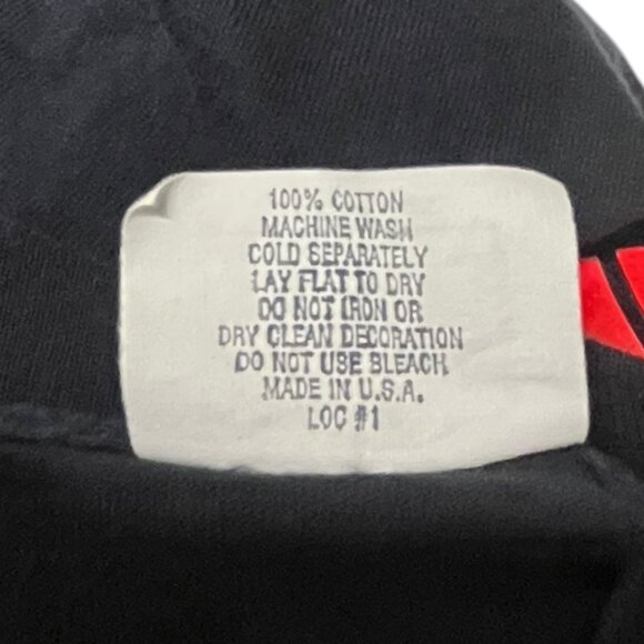 Vintage 90s Panama Jack Florida T-Shirt Single Stitch Size L Black USA - Picture 7 of 8